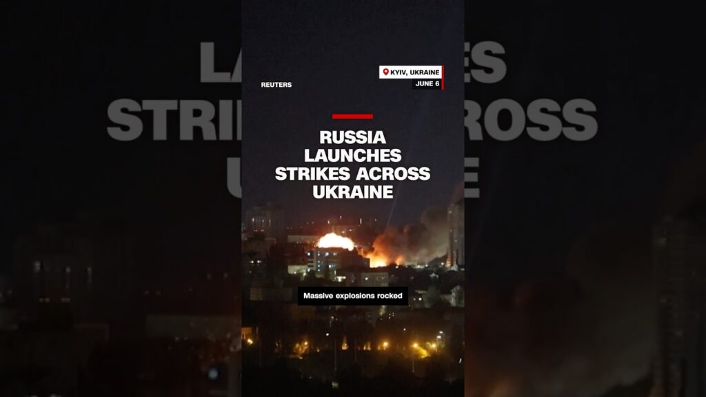 Russia launches strikes across Ukraine