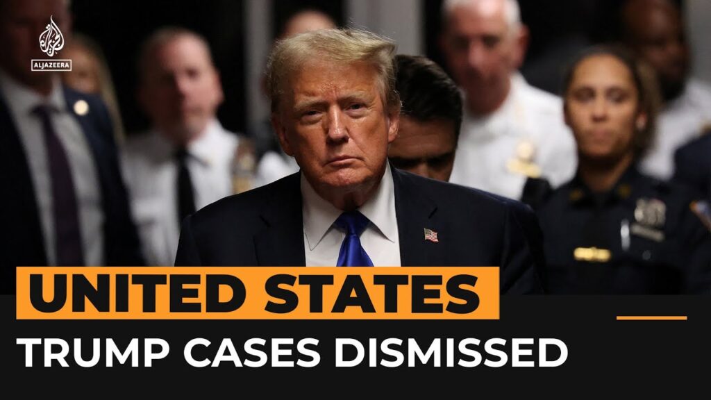 Legal cases against Donald Trump dismissed | Al Jazeera Newsfeed