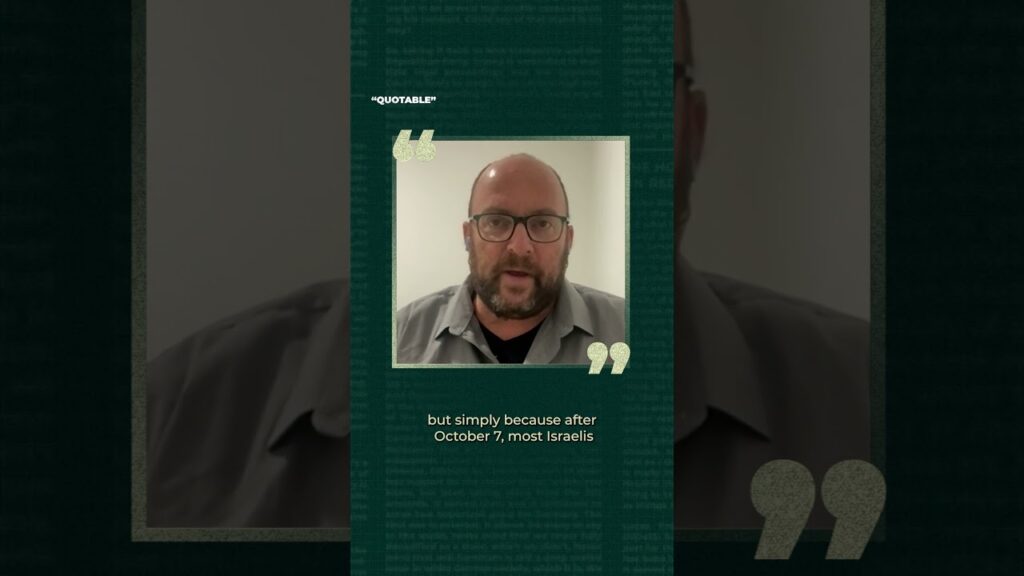 ‘Deep consensus’ in Israel that genocide in Gaza is ‘justified’  | Quotable