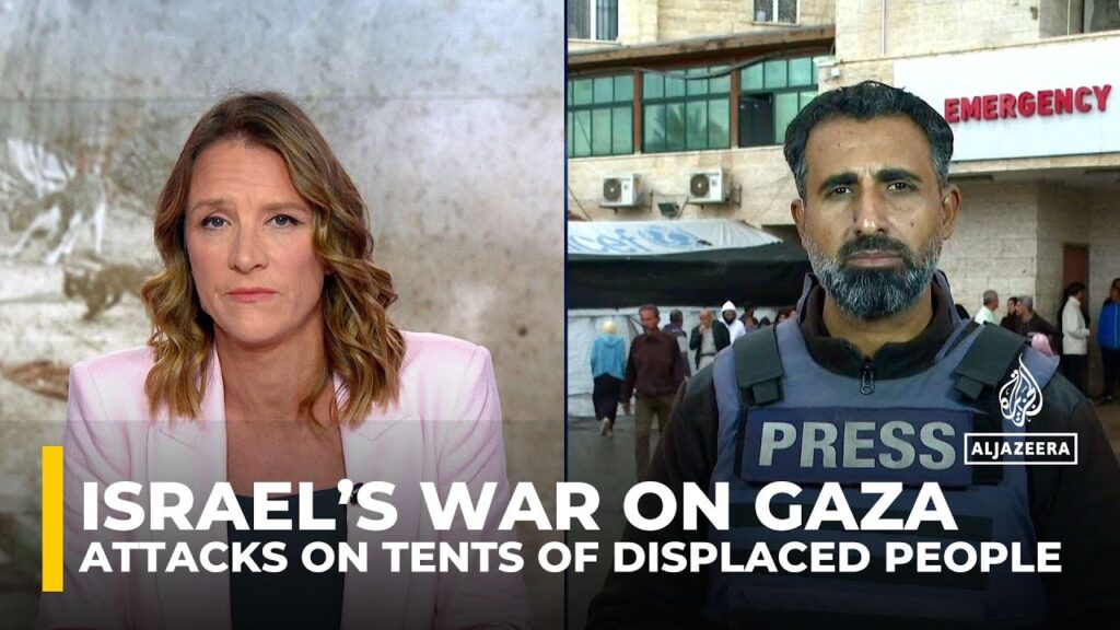 Sad morning in Gaza following more attacks on tents of displaced people: AJE correspondent