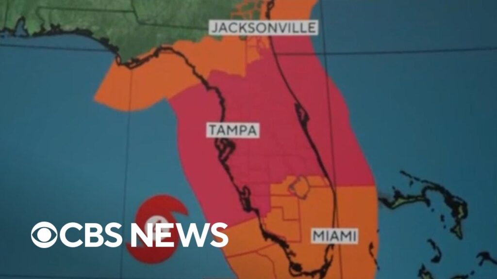 Latest Hurricane Milton forecast