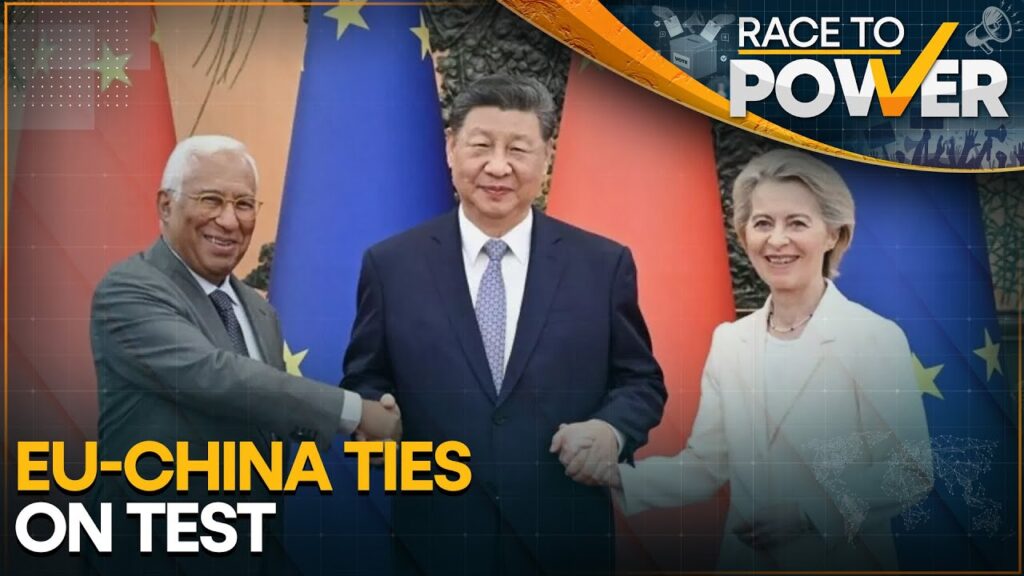 European Union & China Complete 50 Years of Trade Ties, but Tensions Simmer | WION Race To Power