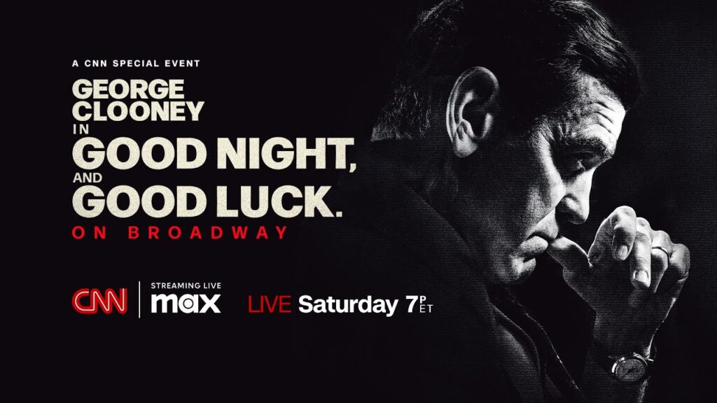 CNN will air first-ever live Broadway play | “Good Night, and Good Luck” June 7 at 7p ET