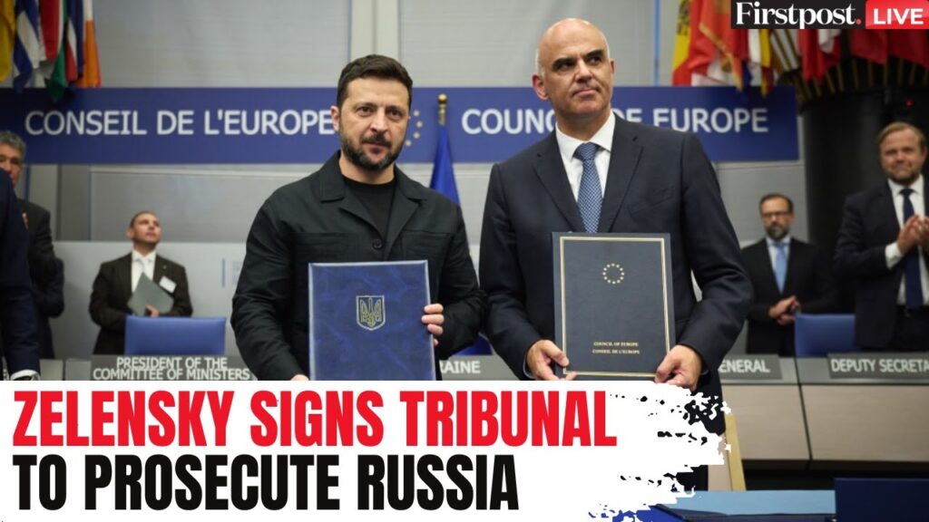 Russia Ukraine LIVE: Zelensky Signs Tribunal Deal to Prosecute Russia for Aggression and War Crimes