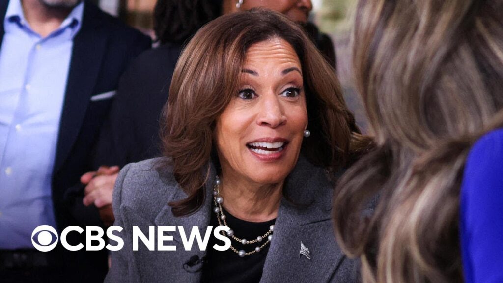 Harris goes on media blitz in final stretch of 2024 race