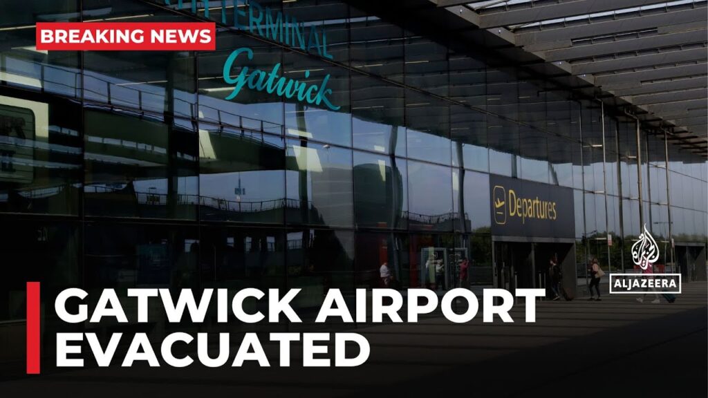 Gatwick airport evacuated