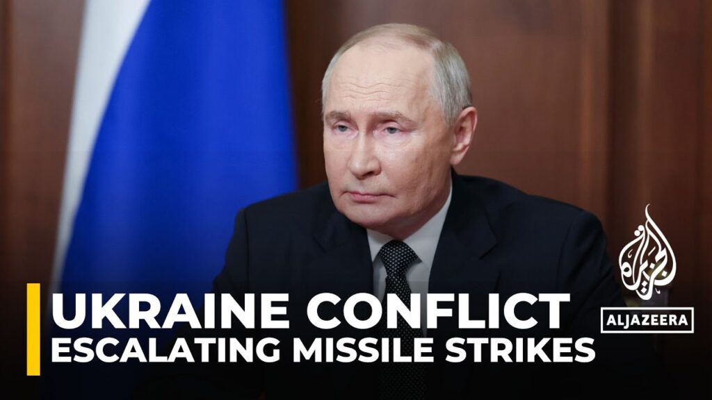 Putin and Zelenskyy respond to Escalating Missile Strikes in Ukraine Conflict
