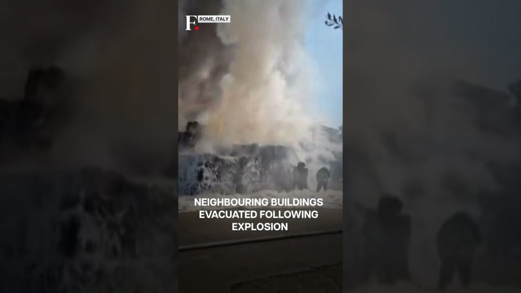 Italy: Explosion In Rome, Nearly 30 Injured | Subscribe to Firstpost | N18G