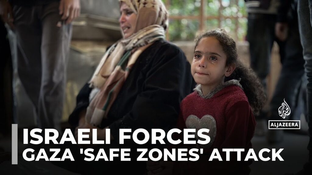 Southern Gaza air strikes: So-called safe zones attacked by Israeli forces