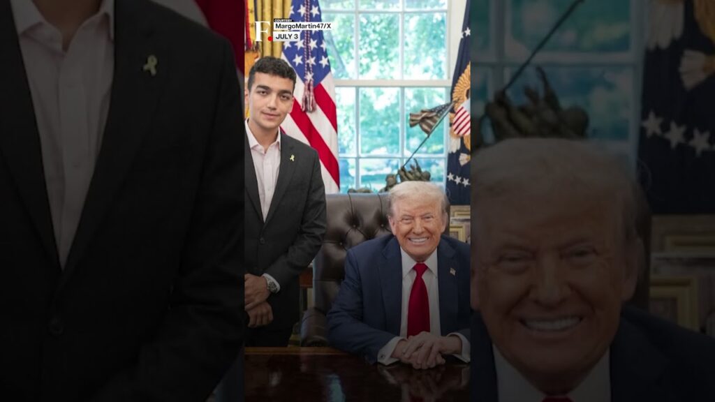 Trump, Melania Meet Freed Israeli-American Hostage in White House | Subscribe to Firstpost | N18G