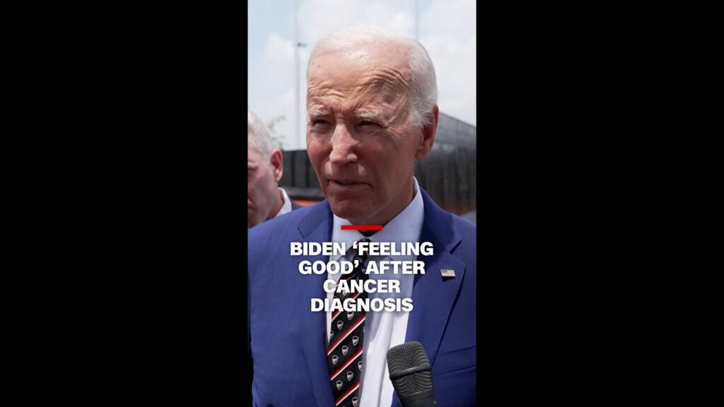 Biden ‘feeling good’ after cancer diagnosis
