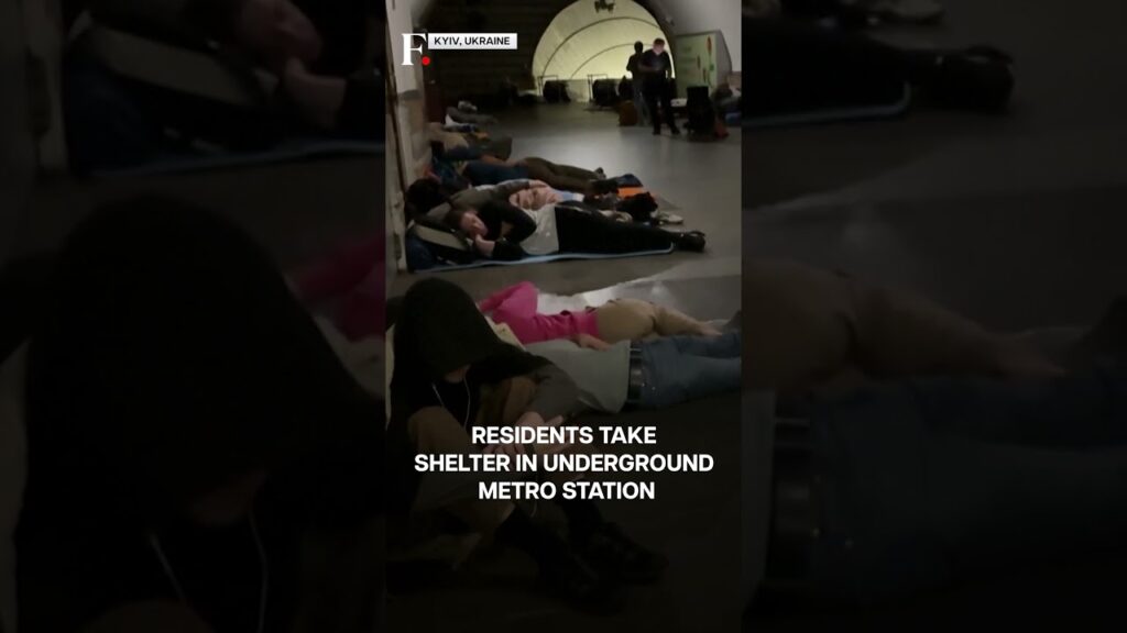 Ukrainians Hide Underground as Explosions Rock Kyiv | Subscribe to Firstpost | N18G