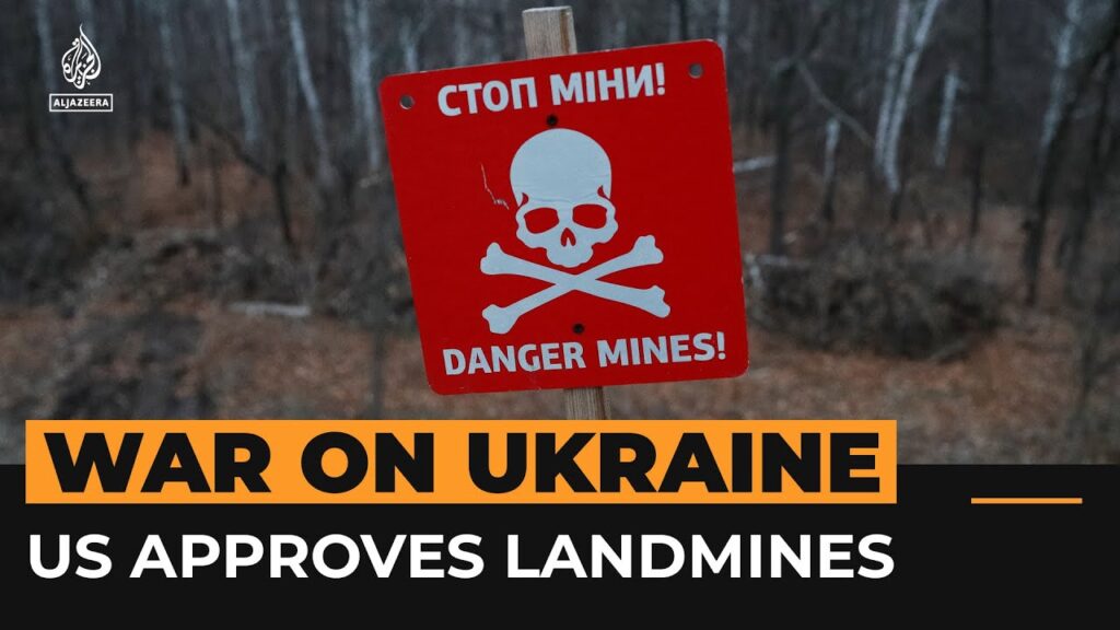US approves landmine shipment for Ukraine after refusing for years | AJ #Shorts