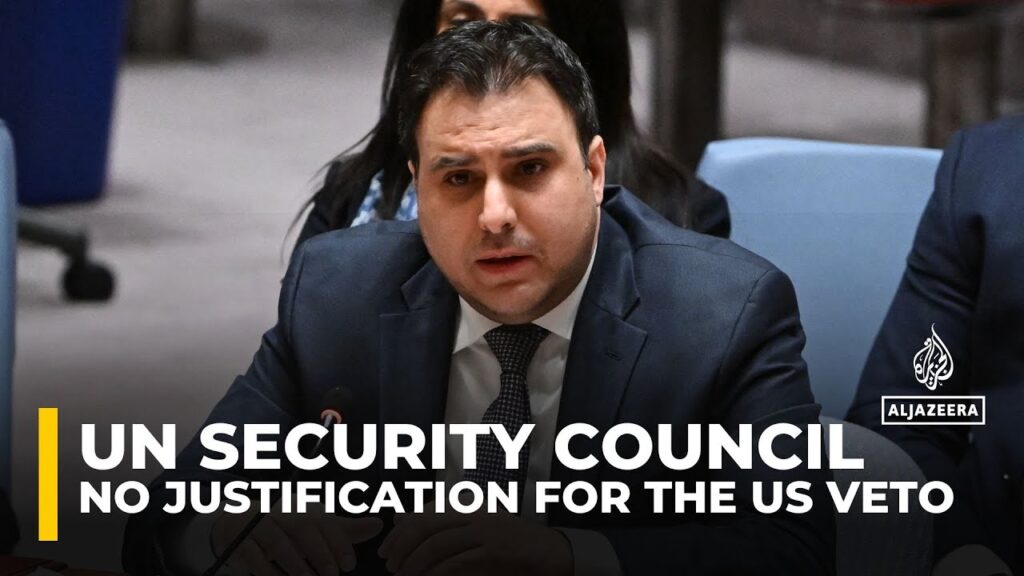 The world is watching an ‘attempt to annihilate a nation’: Palestinian deputy UN envoy