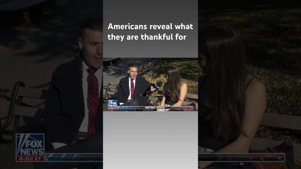 ‘Jesse Watters Primetime’ asks: What are you thankful for? #shorts