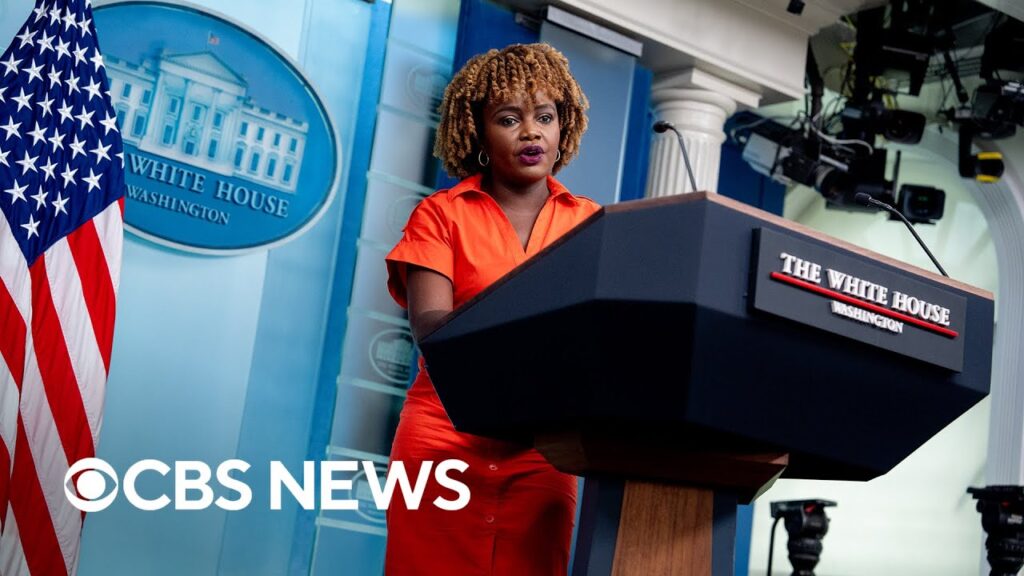 White House holds briefing with Category 5 Milton headed for Florida | full video