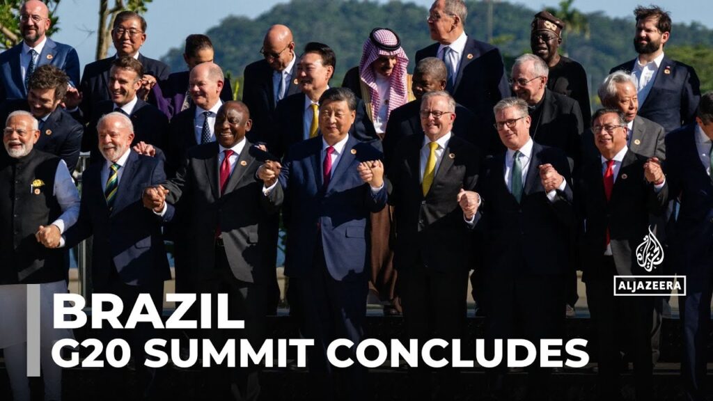 G20 summit concludes in brazil: Little consensus on a position to war in Ukraine