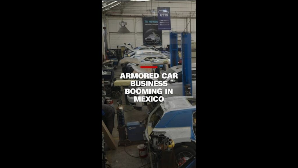 Armored car business booming in Mexico