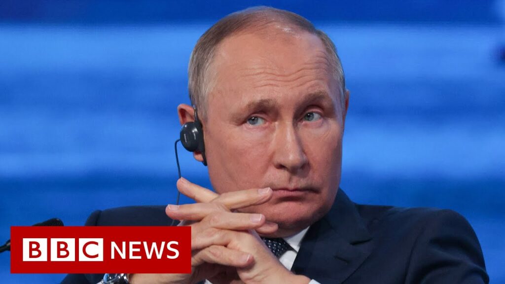 Sanctions on Russia are ‘declaration of economic war’, says Vladimir Putin – BBC News