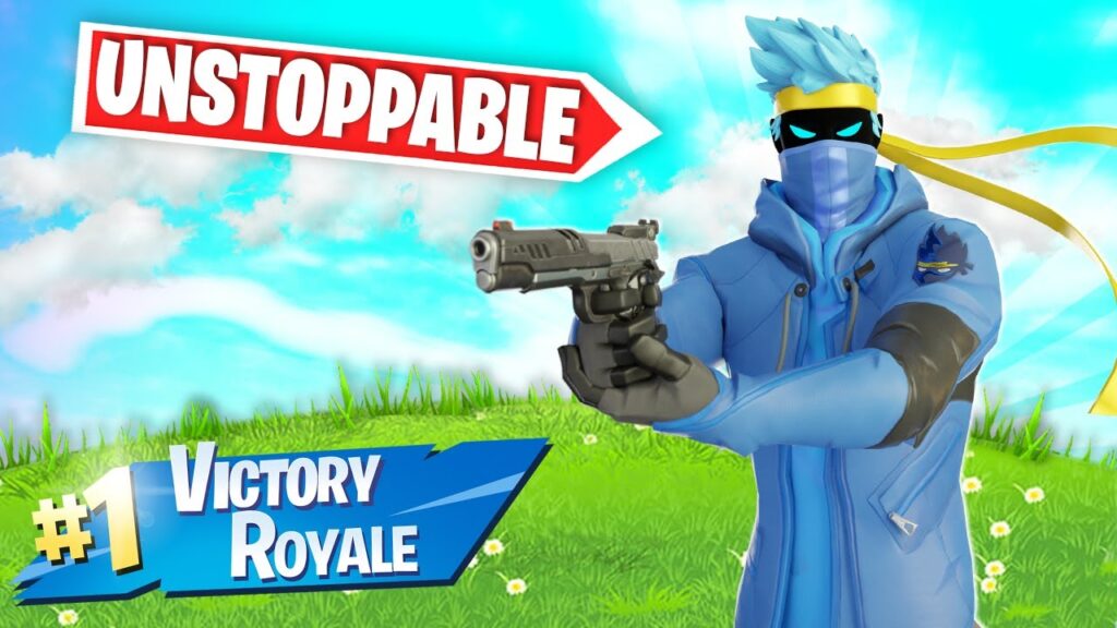 Ninja is UNSTOPPABLE with the pistol…