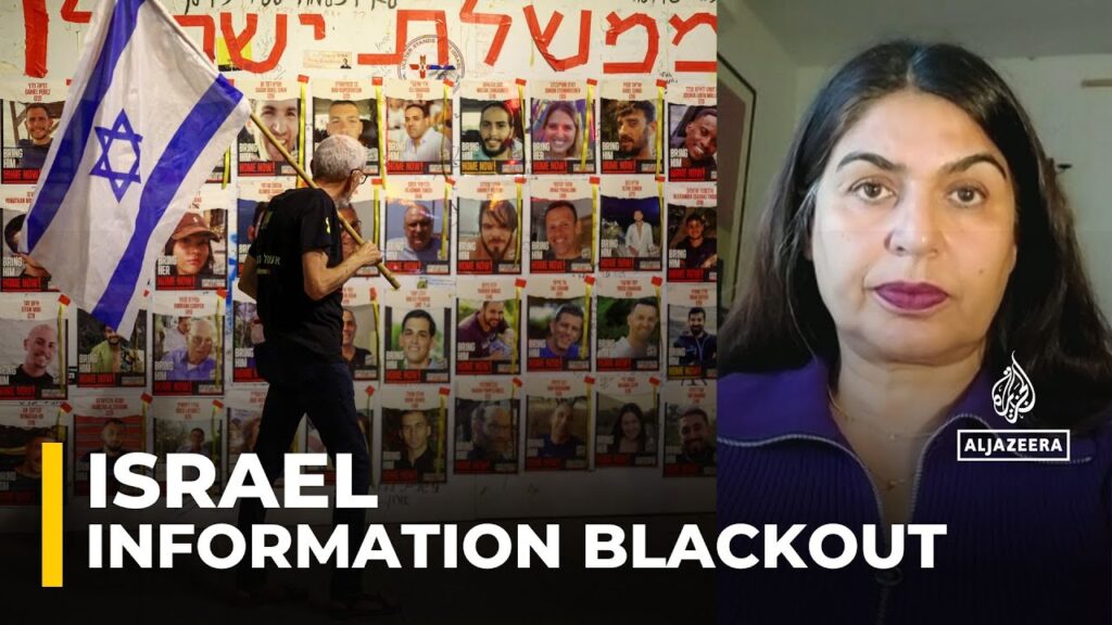 Israel’s information blackout: Lack of independent reporting helping to prolong war