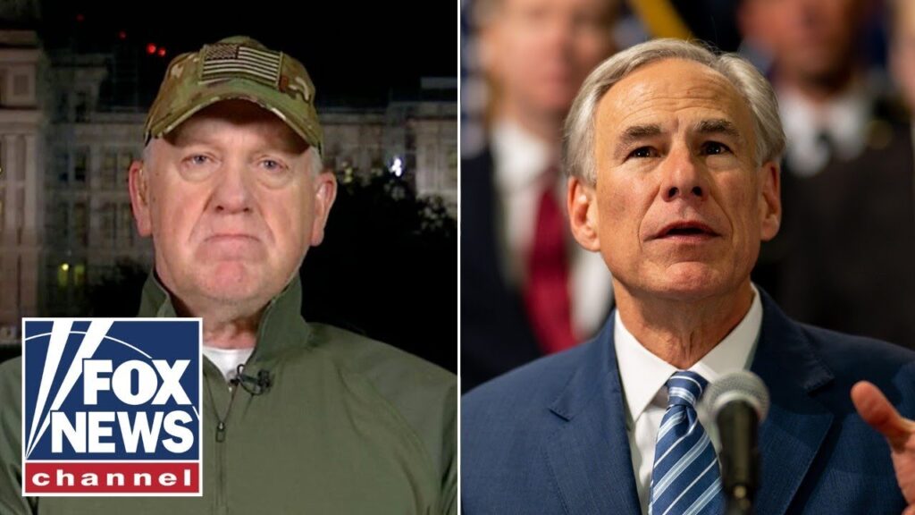 Border czar Tom Homan, Gov. Abbott greet, serve meals to officials at border