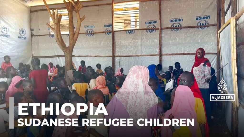 Ethiopia rushes to build classrooms for Sudanese refugee children amid growing influx