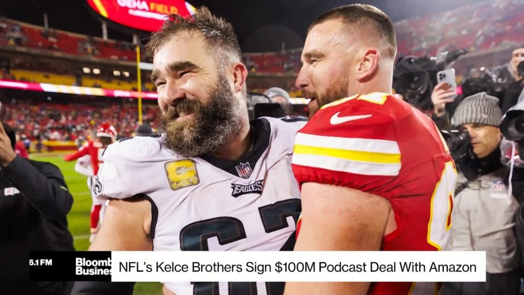 Kelce Brothers Sign 3-Year, 0 Million Podcast Deal with Amazon