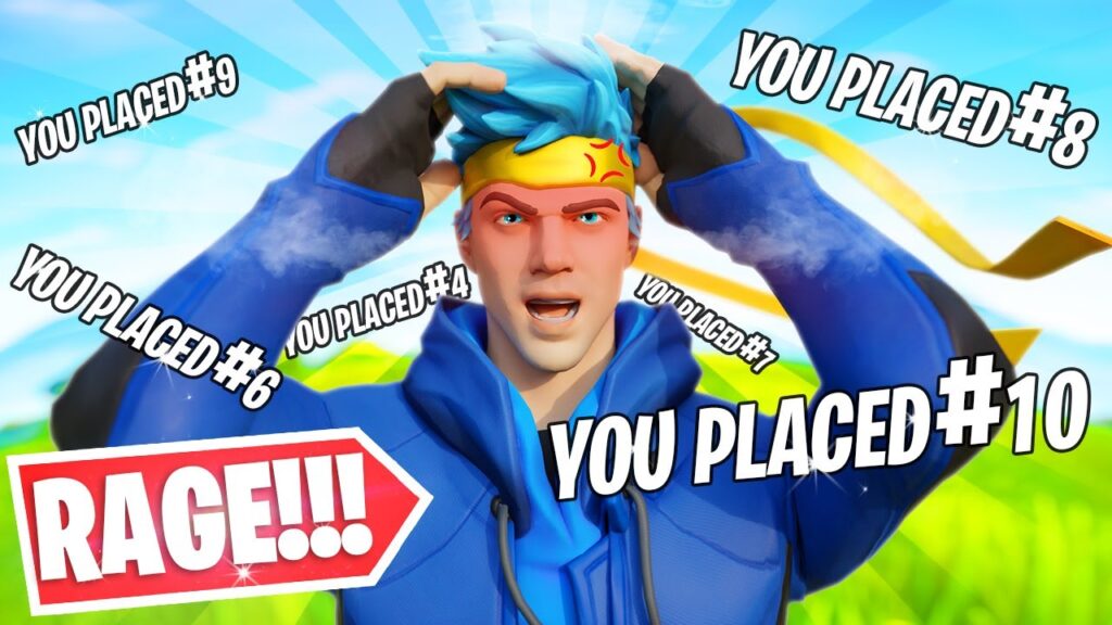 Ninja RAGES in this Fortnite Streamer Tournament!