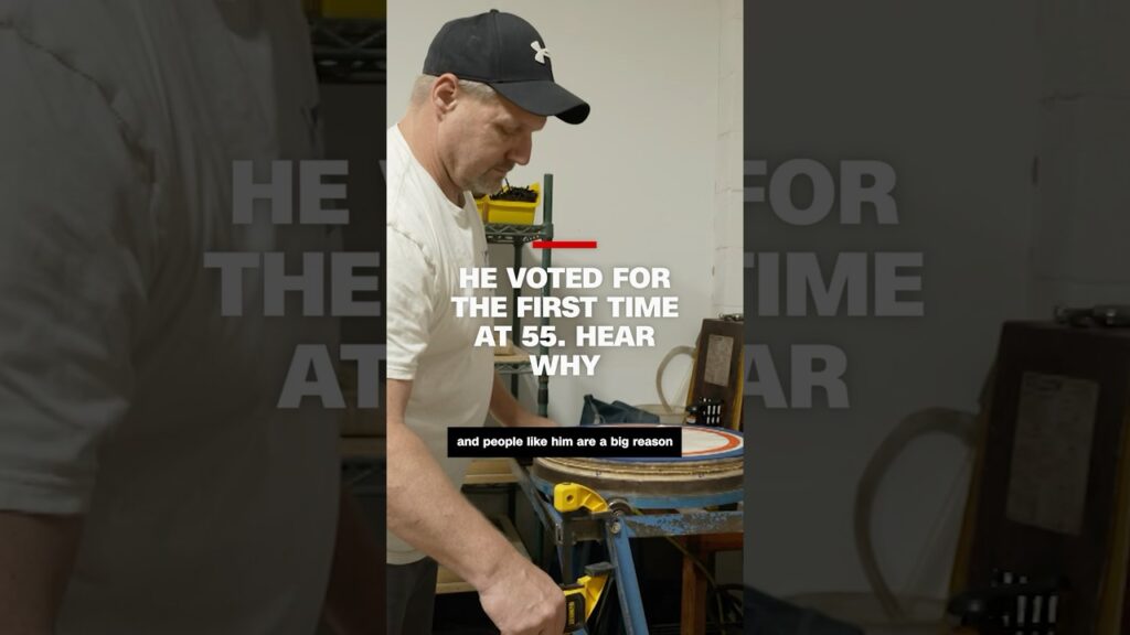 He voted for the first time at 55. Hear why