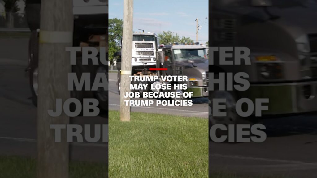 Trump voter may lose his job because of Trump policies