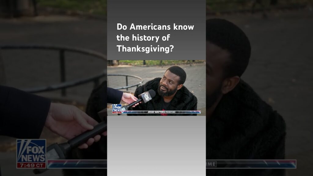 ‘Jesse Watters Primetime’ asks: Who ate together on the first Thanksgiving?