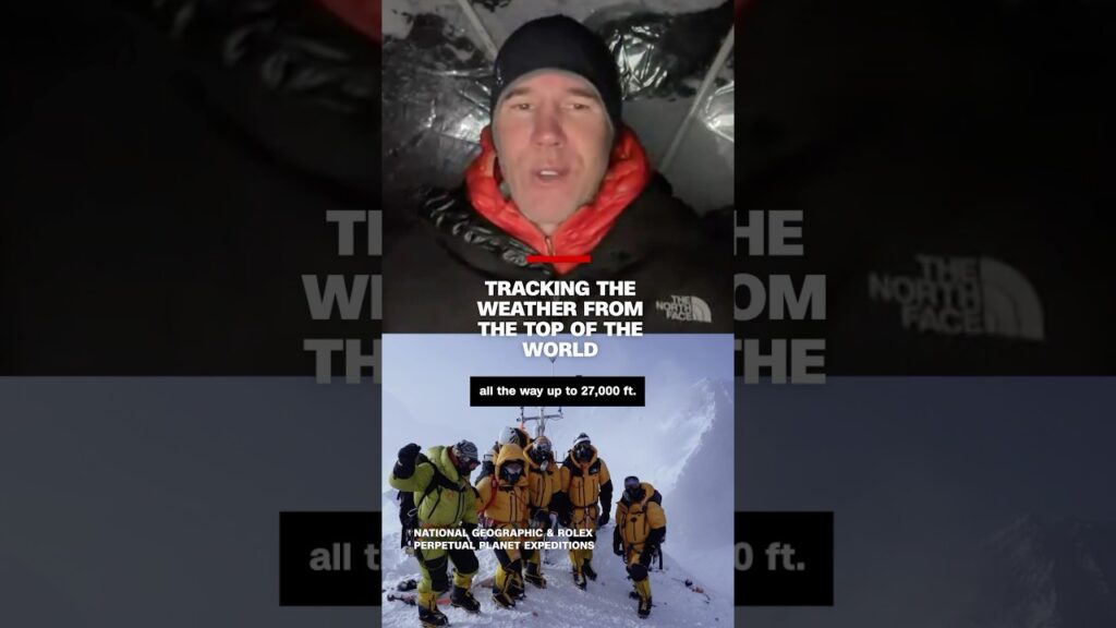 Tracking the weather from the top of the world