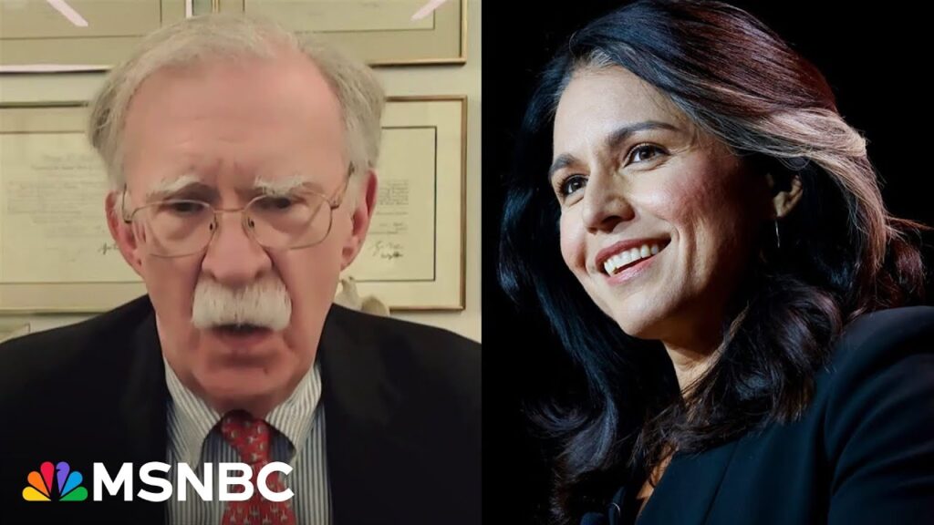 Fmr. Trump NSA Bolton: Gabbard ‘doesn’t have any experience in intelligence matters’