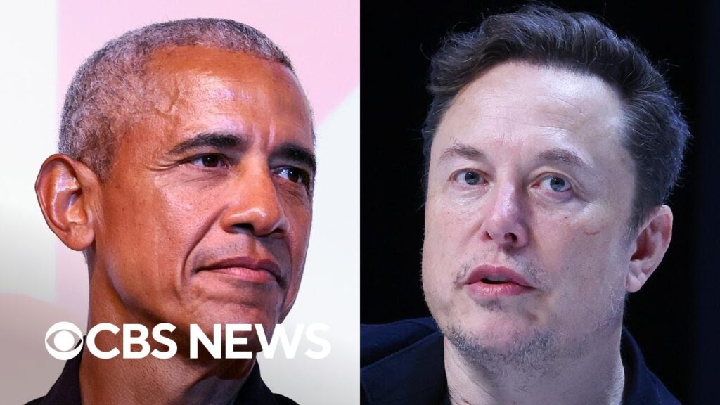 Obama campaigning for Harris; Musk will join Trump