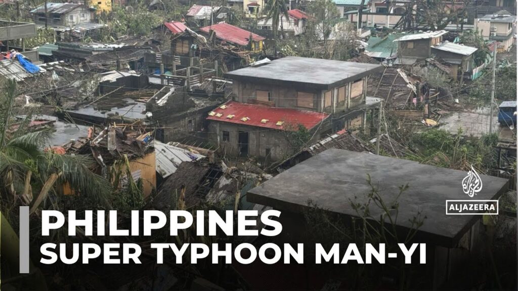 Trail of destruction as Super Typhoon Man-yi lashes the Philippines