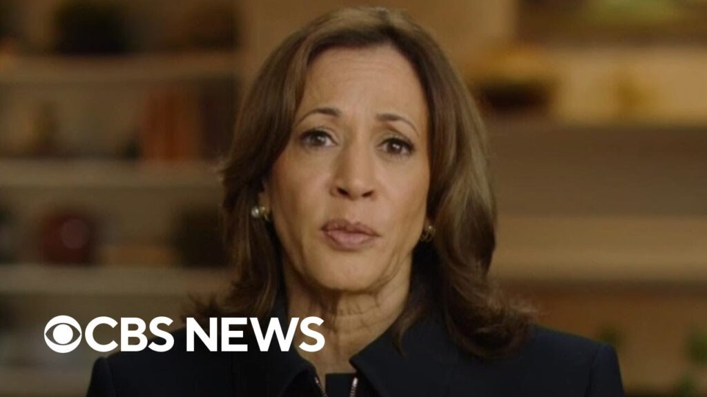 Kamala Harris discusses fracking, economy with CBS News Pittsburgh