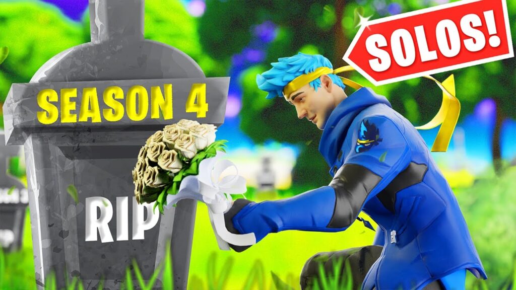 Ninja’s Last Fortnite Season 4 Solos Game