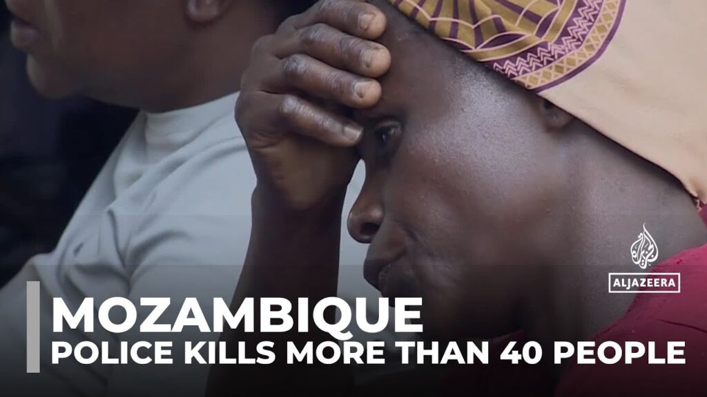 Mozambique political unrest: Police crackdown kills more than 40 people