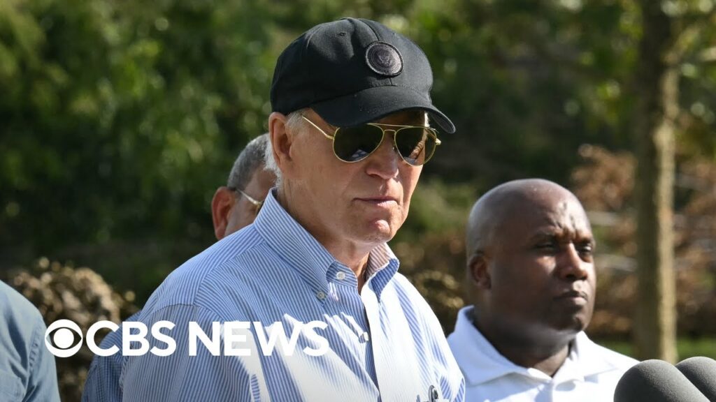 President Biden speaks on Helene recovery in Georgia | full video