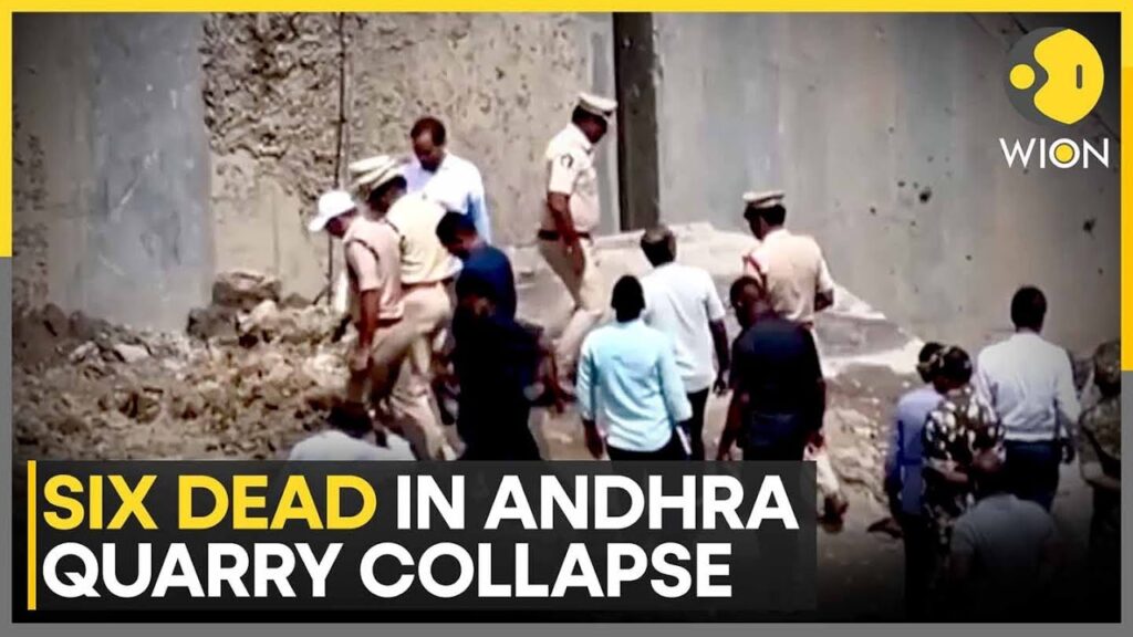 India: Six Odisha Migrant Workers Killed in Andhra Pradesh Quarry Collapse | WION