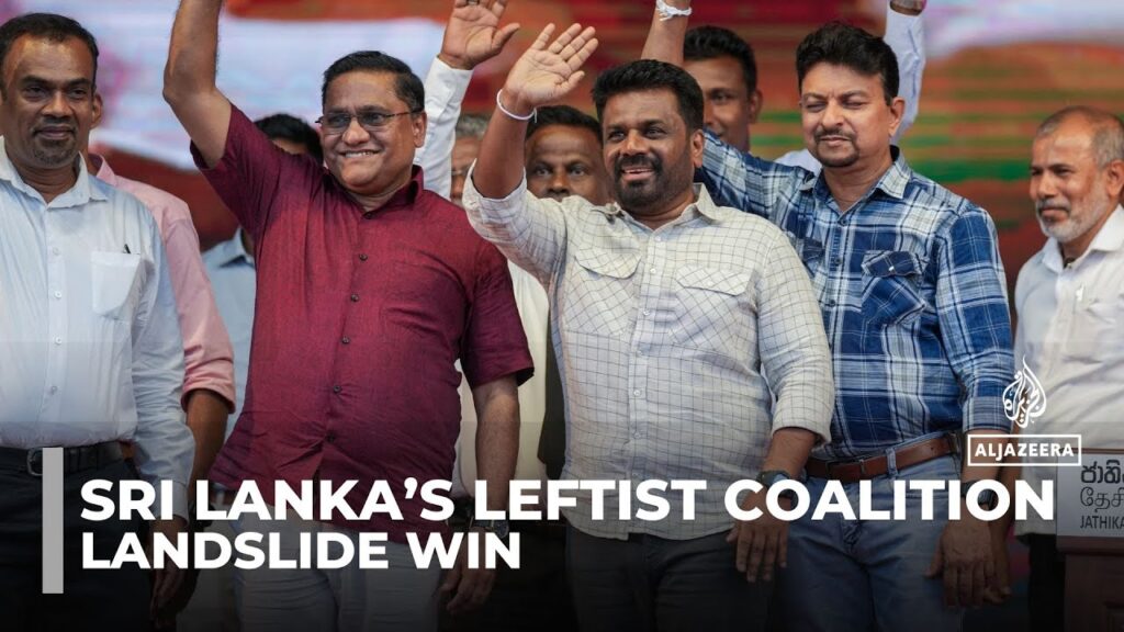 Landslide win for Sri Lanka’s leftist coalition in snap general elections