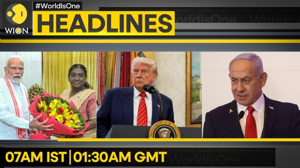 Trump: Witkoff May Travel To Russia | Netanyahu Urges Red Cross For Help | WION Headlines