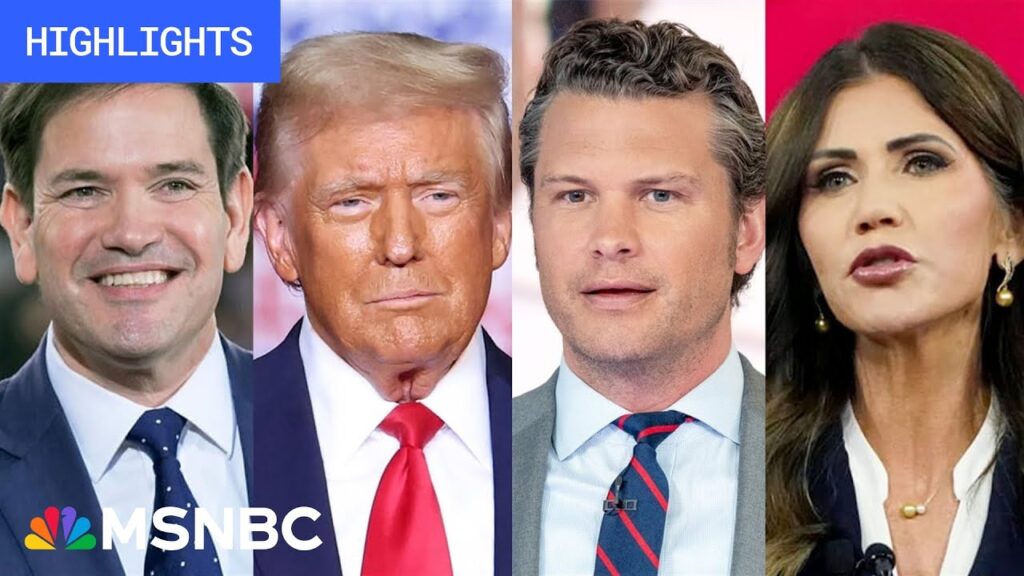 Trump Transition Coverage – Nov. 12 | MSNBC Highlights