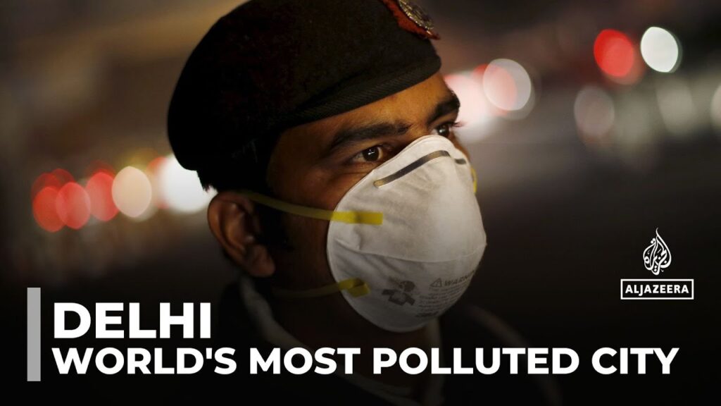 Delhi is world’s most polluted city: Toxic smog fills hospitals and delays flights
