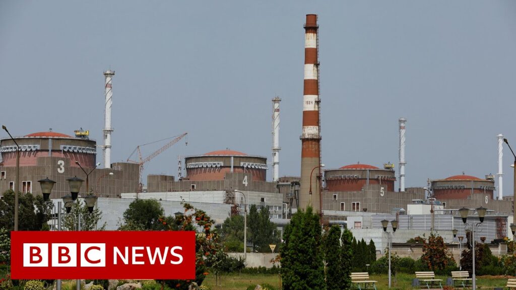 Zaporizhzhia nuclear reactors shut down due to shelling at Ukrainian plant – BBC News