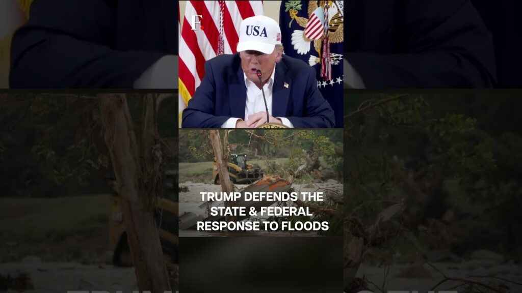 Texas Floods: Trump Visits Ravaged Area | Subscribe to Firstpost