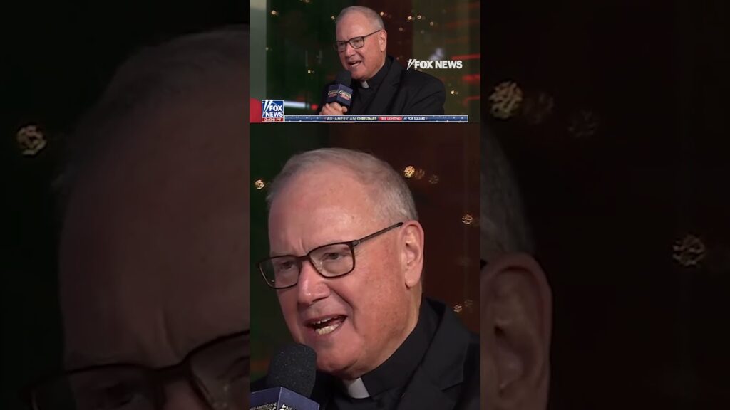 Cardinal Dolan shares blessing ahead of FOX Christmas tree lighting