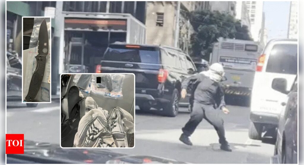 San Francisco: ICE clashes with protesters; charge knife-wielding suspect