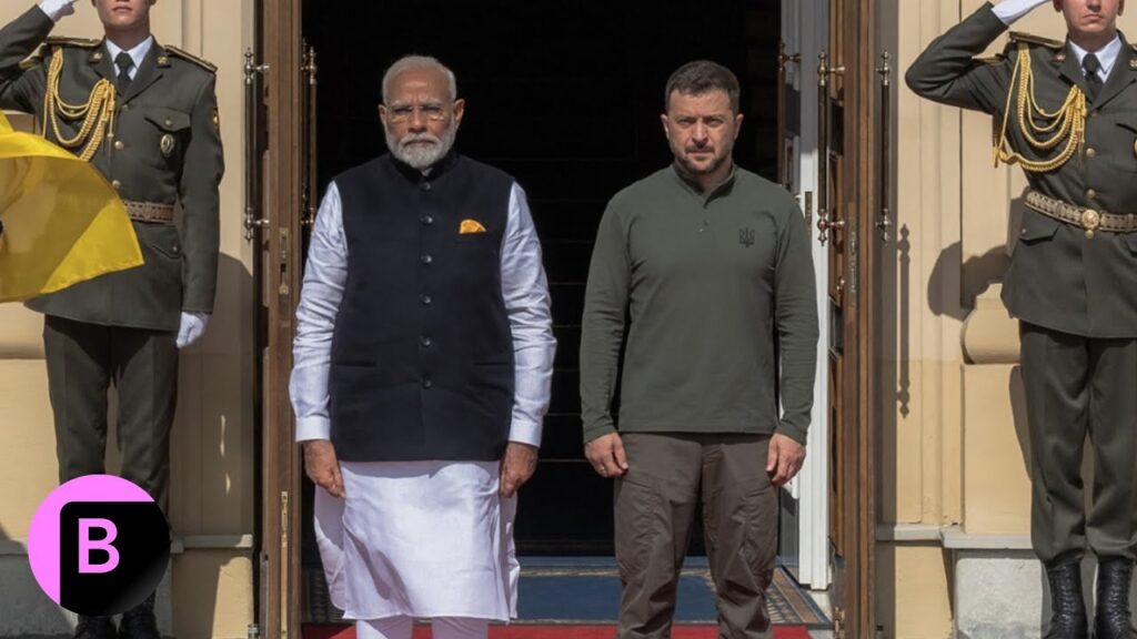 India’s Modi Meets Ukraine’s Zelenskiy in Kyiv